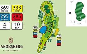 hotel jakobsberg golf der platz loch 10