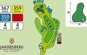 hotel jakobsberg golf der platz loch 17